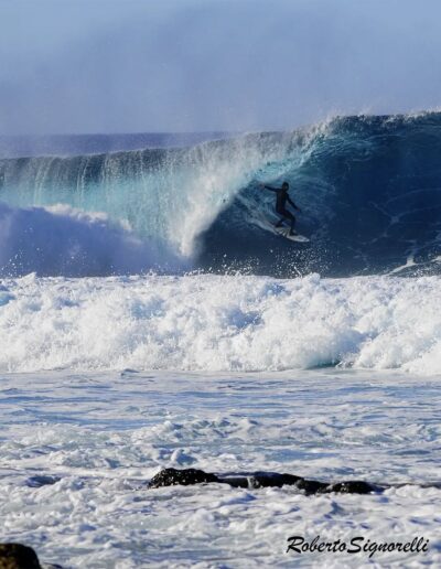 Foto de surfero en el Quemao Lanzarote