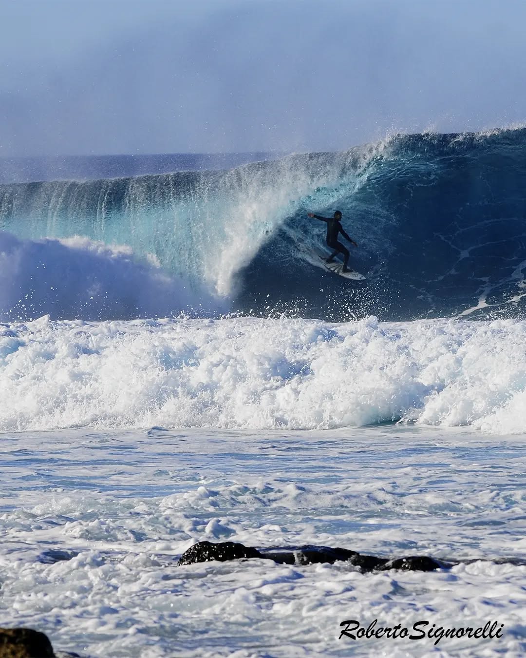 Foto de surfero en el Quemao Lanzarote