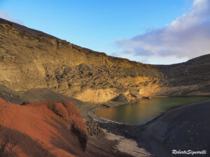 Lago Verde en El Golfo Lanzarote